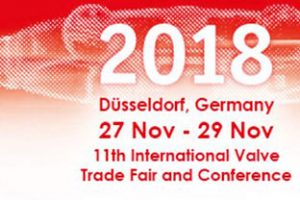 Valve World 2018 | 27 – 29 November | Dussseldorf