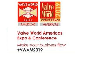 Valve World Americas Expo & Conferenze | June 19 – 20 2019